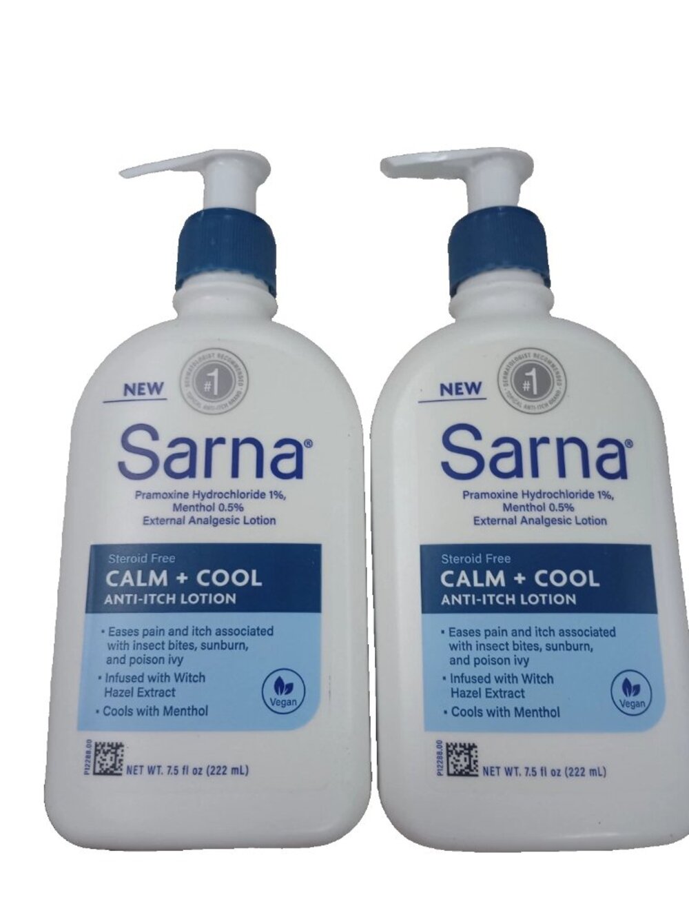 Sarna Calm & Cool Anti-Itch Lotion 7.5oz - Pack of 2